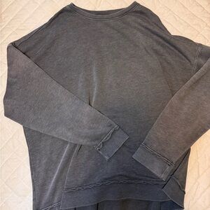 No Boundaries Charcoal Long Sleeve Top